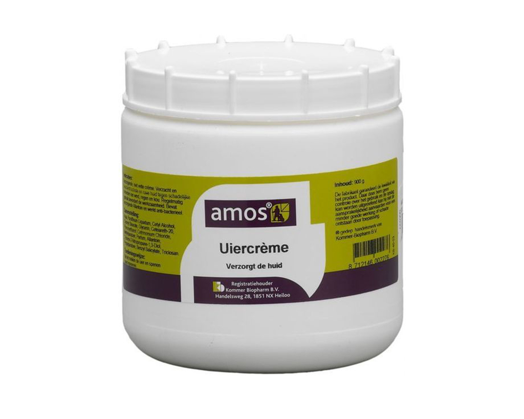 Amos uiercreme wit 900g