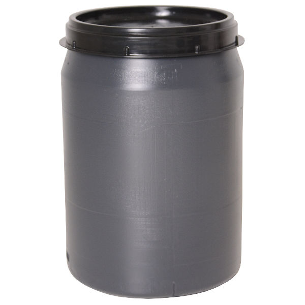 Food barrel with 1-piece screw lid 40l
