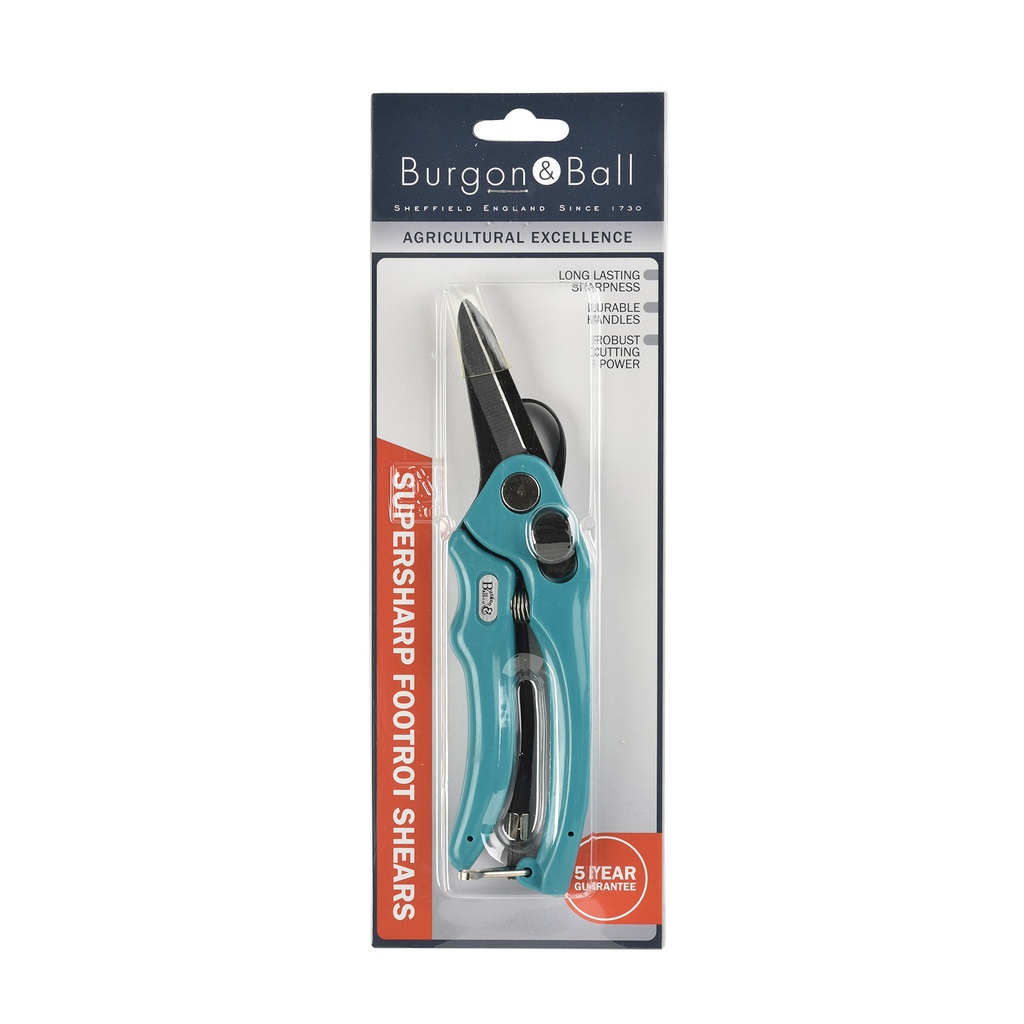 Ciseaux pour piétins super tranchants Burgon & Ball