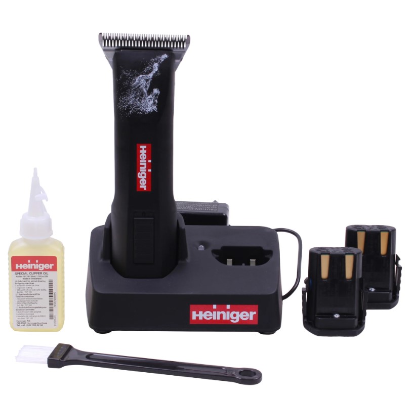 Heiniger Saphir horse incl 2 batteries + knives 10wf