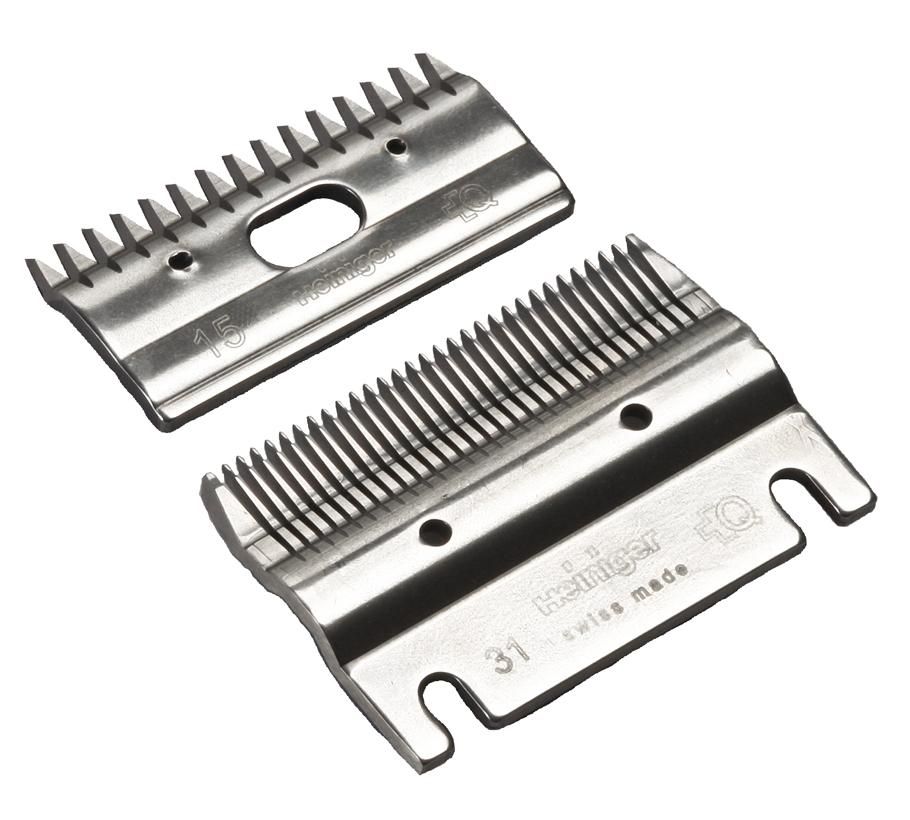 Couteaux de tondeuse Heiniger 31+15t