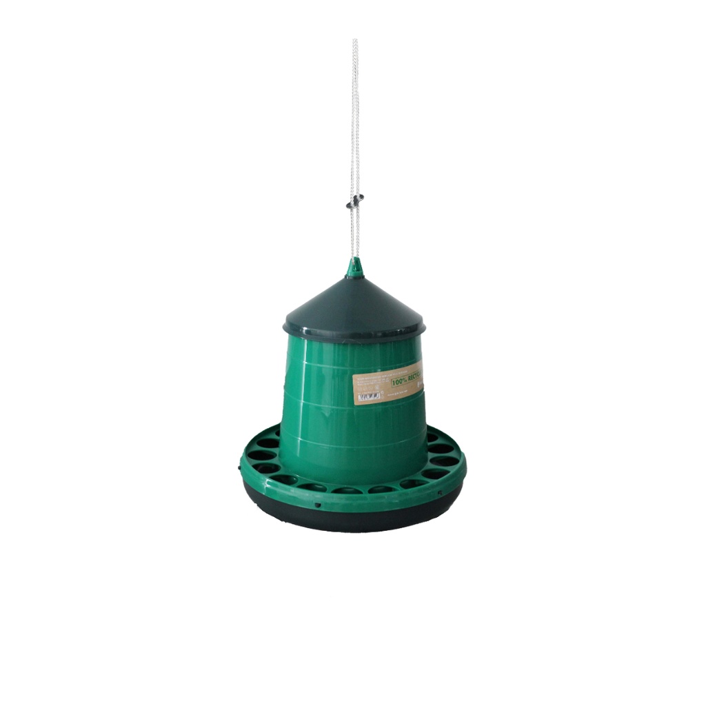 Silo d’alimentation recyclé suspendu 4 kg