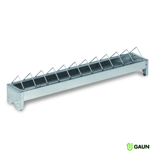 Metalen kuikenvoederbak 40 cm