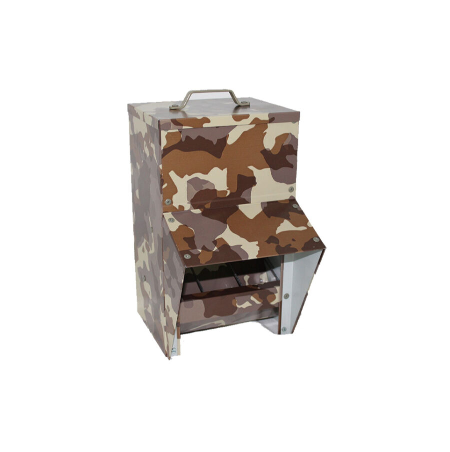 Buitenvoederbak camouflage 10 L