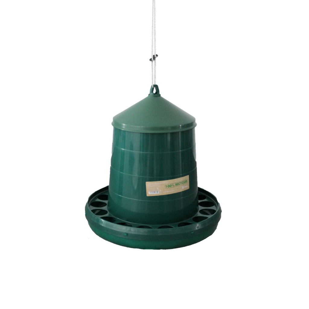 Silo d’alimentation recyclé suspendu 8 kg