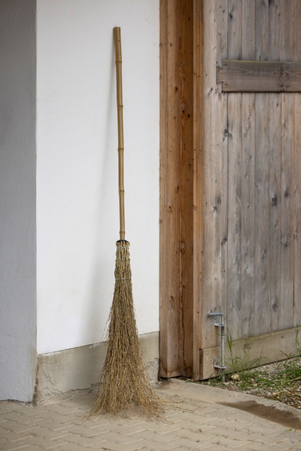 Bezem kerbl Bamboo met steel