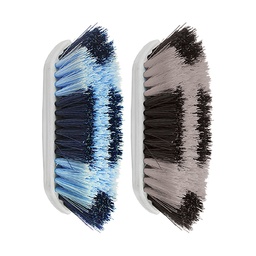 Brosse 2 couleurs Dandy - bleu