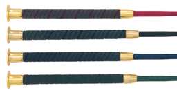 Dressage whip with grip