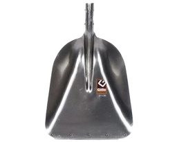 [159.BH] Pelle à maïs en aluminium de 36 cm de long, manche de 110 cm avec bande. Gille