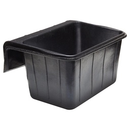 [7161-0016BK] Hangvoerbak rubber 16L